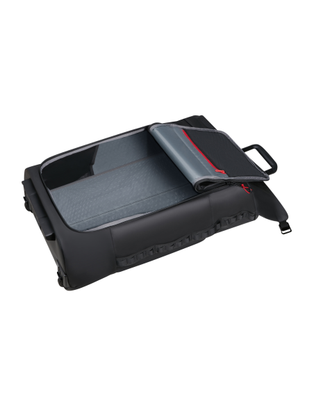 Sac pliable 4 en 1 Samsonite Prodiver Noir, compartiment principal ouvert