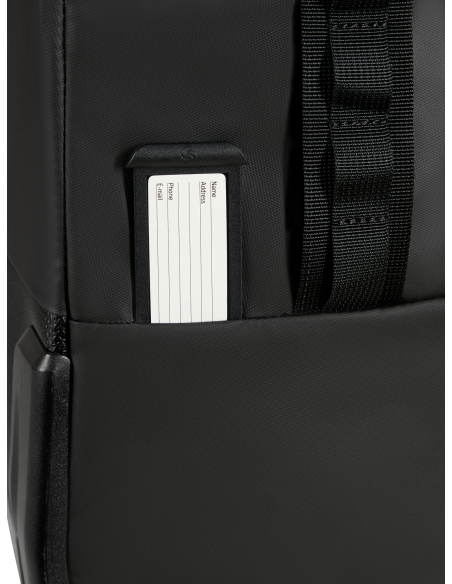 Sac pliable 4 en 1 Samsonite Prodiver Noir, porte-adresse sorti de son logement