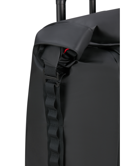 Sac pliable 4 en 1 Samsonite Prodiver Noir, détail de la boucle latérale