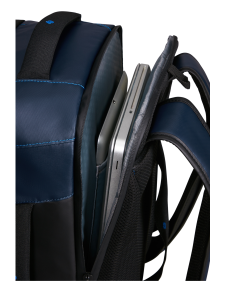 Sac à dos S 15,6 pouces Samsonite Prodiver Blue Nights, compartiment ouvert avec ordinateur