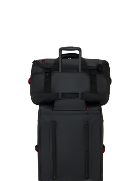 Sac pliable S Samsonite Prodiver Noir, sac fixé sur une poignée de valise