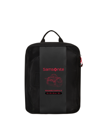 Sac pliable S Samsonite Prodiver Noir, sac replié dans sa pochette