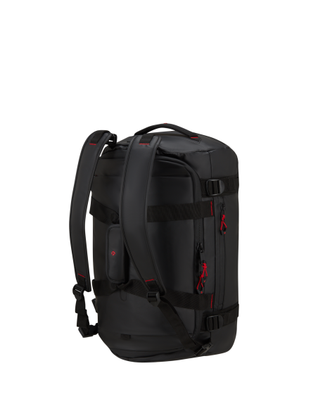 Sac pliable S Samsonite Prodiver Noir, bretelles de portage déployées