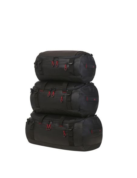 Sac pliable S Samsonite Prodiver Noir, comparaison des trois formats pliables