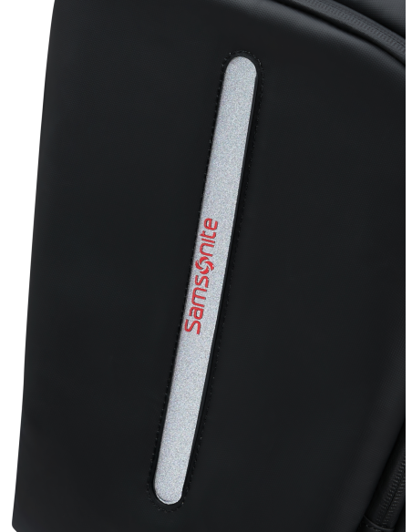 Sac à dos XS 14 pouces Samsonite Prodiver Noir, logo réfléchissant éclairé