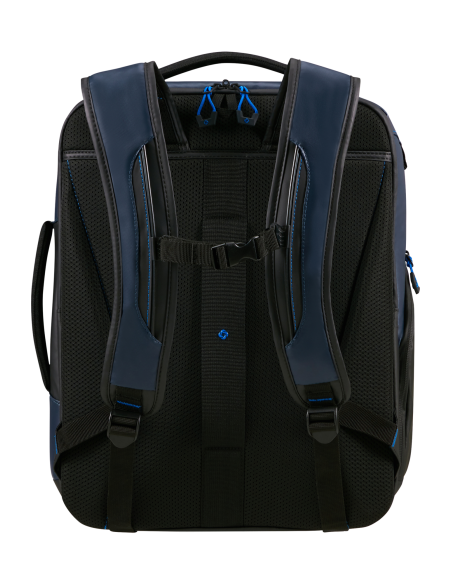 Sac à dos M 15,6 pouces Samsonite Prodiver Blue Nights, dos, bretelles et sangle de poitrine