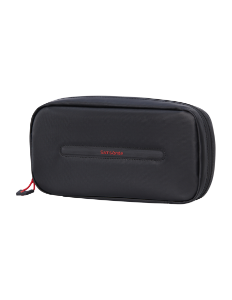 Pochette électronique Samsonite Prodiver Noir, vue de trois quarts