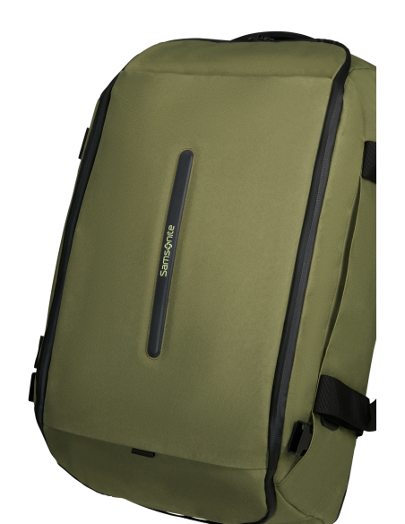 Sac de voyage S Samsonite Prodiver Waxed Wasabi, détail du logo Samsonite