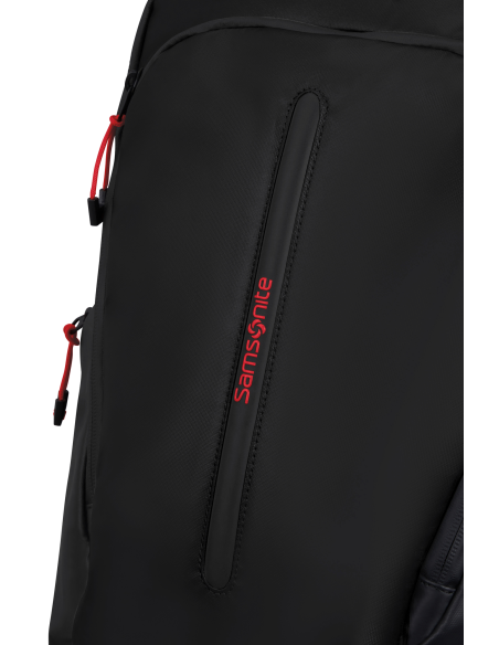 Sac à dos Urban M Samsonite Prodiver Noir, détail du logo Samsonite