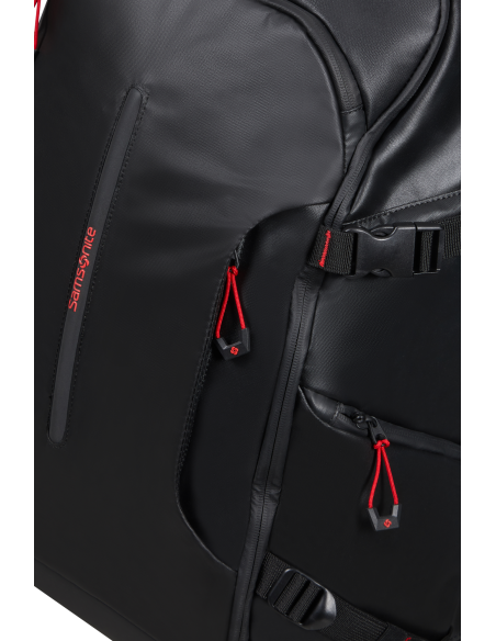 Sac à dos de voyage S Samsonite Prodiver Noir, poches zippées et sangle latérale