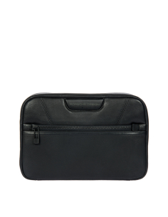 Trousse de toilette Porsche Design Roadster Leather Evo Noir, référence OLH01016.001