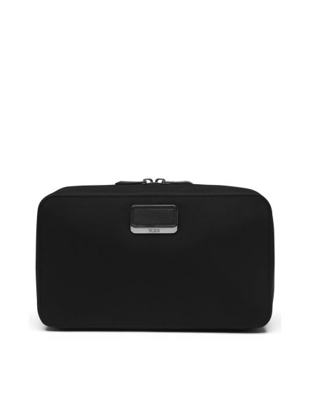 Trousse à maquillage Adelise TUMI Voyageur Black/Gunmetal, référence 162018-T522