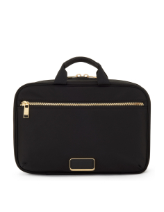 Trousse de toilette Madeline TUMI Voyageur Black/Gold, référence 146592-2693