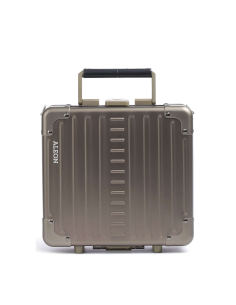 Beauty case aluminium ALEON Diversity 27 cm Bronze, référence ALC-2612-BR