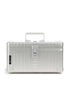 Beauty case aluminium ALEON Classic 23 cm Platinum, référence ALC-3920-PL