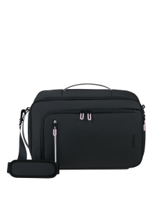 Sac cabine 3-en-1 PC 14 pouces American Tourister Puffypop Noir, référence 156528-1041