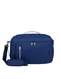 Sac cabine 3-en-1 PC 14 pouces American Tourister Puffypop Marine, référence 156528-1596