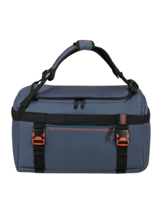 Sac de voyage convertible L 50 cm American Tourister Urban Track Navy/Orange, réf. 158951-6032