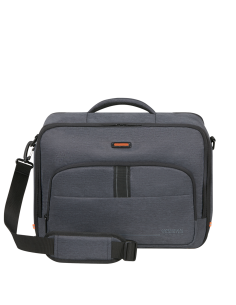 Sac cabine 3-Way 15,6 pouces American Tourister At Work Nxt Grey Melange, réf. 160122-8412