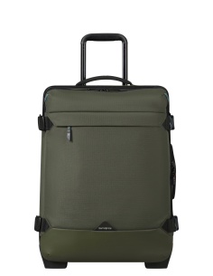 Sac de voyage sac à dos 2 roues 55 cm Samsonite Roadseeker Vert Olive Foncé, référence 154952-1266