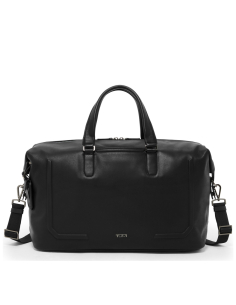 Sac de voyage TUMI Harrison Nelson cuir Black Bombe, référence 154135-A608