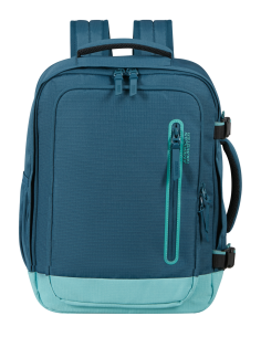Sac à dos Sport S/M PC 15,6 pouces American Tourister Take2cabin Harbor Blue/Dusty Turquoise, réf. 159226-A923