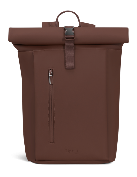 Sac à dos Rolltop Lipault Lost in Berlin Spiced Mocha, référence 155189-A777