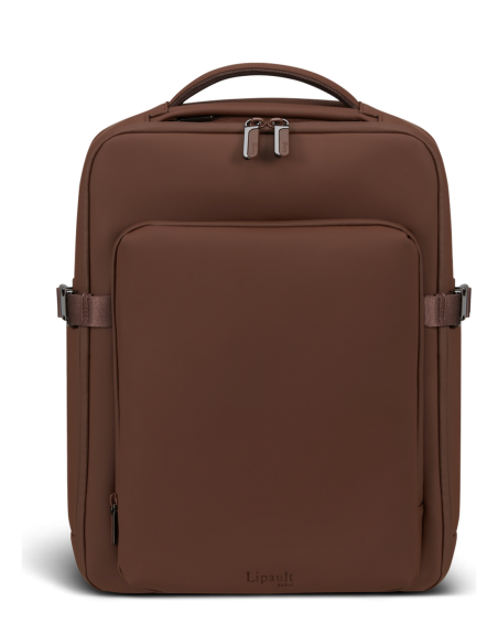 Sac à dos Pro 16 pouces Lipault Lost in Berlin Spiced Mocha, référence 157127-A777