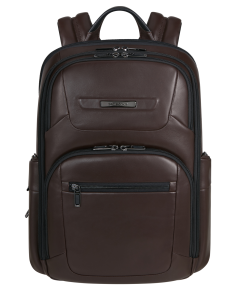 Sac à dos cuir 15,6 pouces Samsonite Pro-DLX Leather Dark Brown, référence 158686-1251