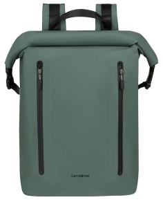 Sac à dos rolltop IPX4 15,6 pouces Samsonite Coatify Biz Vert, référence 156087-1388