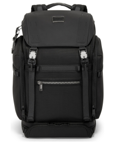 Sac à dos TUMI Alpha Bravo Expedition Flap Black, référence 146691-1041
