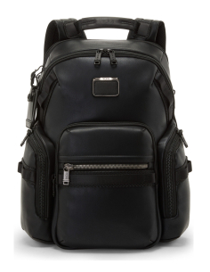 Sac à dos en cuir TUMI Alpha Bravo Navigation Black, référence 142497-1041