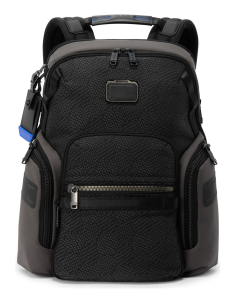 Sac à dos extensible Navigation TUMI Alpha Bravo Black Geometric, référence 159082-7667