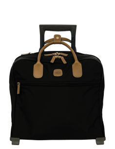 Bureau mobile 2 roues 35 cm Bric’s X-Travel Black, référence BXL38124.101