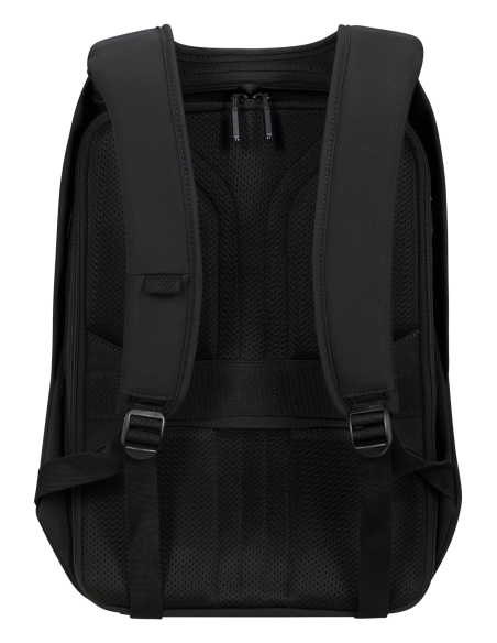 Sac à dos ordinateur 15,6 pouces Samsonite Securipak 2.0 Noir, dos et bretelles