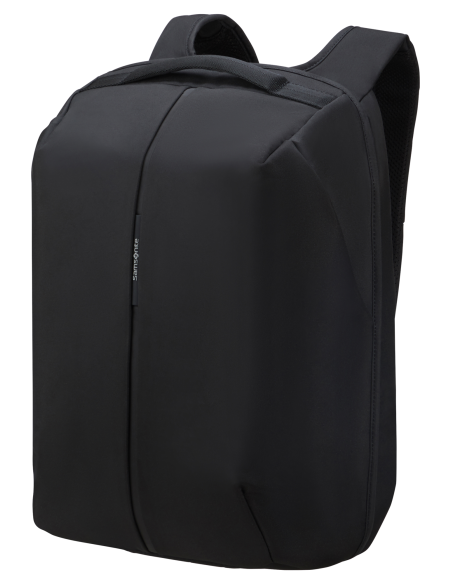 Sac à dos de voyage ordinateur 17,3 pouces Samsonite Securipak 2.0 Noir, vue de trois quarts