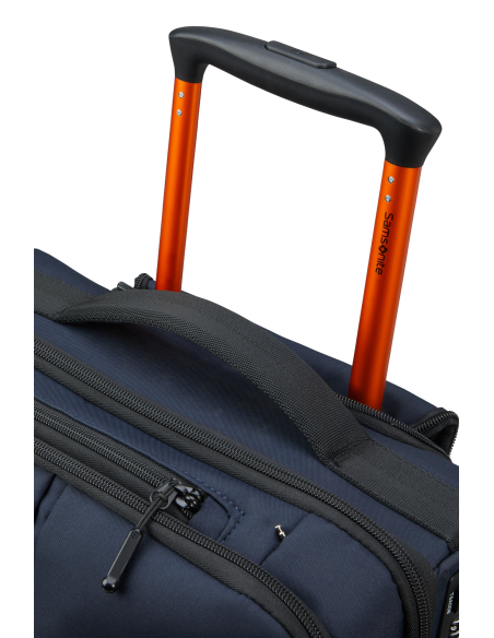 Sac de voyage cabine 2 roues 52 cm Samsonite Securipak 2.0 Bleu Foncé, poignée télescopique à double tube