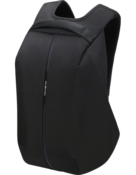 Sac à dos compact 40 cm Samsonite Securipak 2.0 Daily Noir, vue de trois quarts