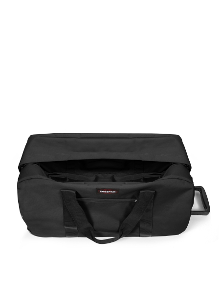 Eastpak Container 65+ Black, compartiment principal ouvert