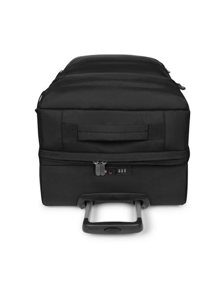 Eastpak Transit’r Plus L Black, vue du dessus avec poignée de portage