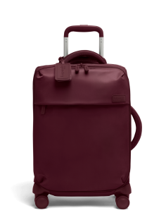 Valise cabine 55 cm Lipault Plume Bordeaux, référence 135890-1124