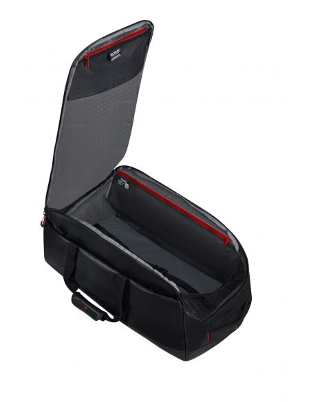 Sac de voyage L 69 cm Samsonite Ecodiver Noir, compartiment principal ouvert