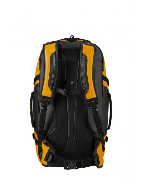 Sac à dos de voyage M 17,3 pouces Samsonite Ecodiver Jaune, dos et bretelles