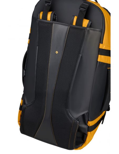 Sac à dos de voyage M 17,3 pouces Samsonite Ecodiver Jaune, panneau de protection des bretelles