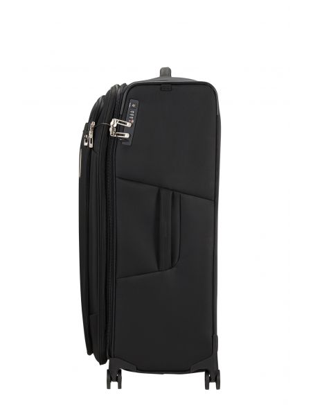 Valise soute 82 cm Samsonite Respark Ozone Black, vue de profil