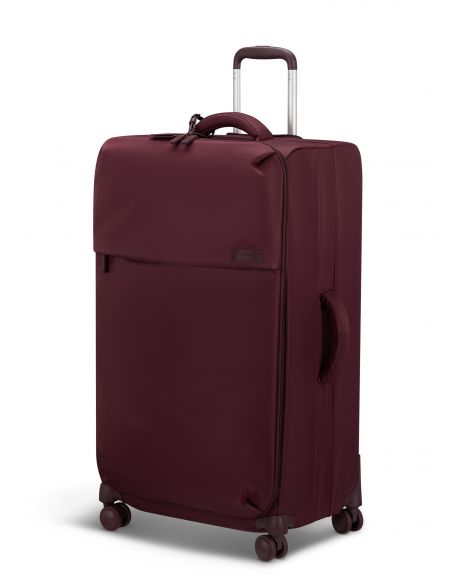 Valise très long séjour 79 cm Lipault Plume Bordeaux, vue de trois quarts
