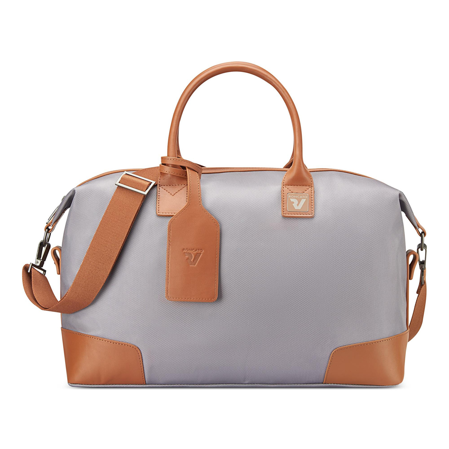 Sac de voyage Roncato Uno Soft 3.0 40 litres Titane avec bandoulière