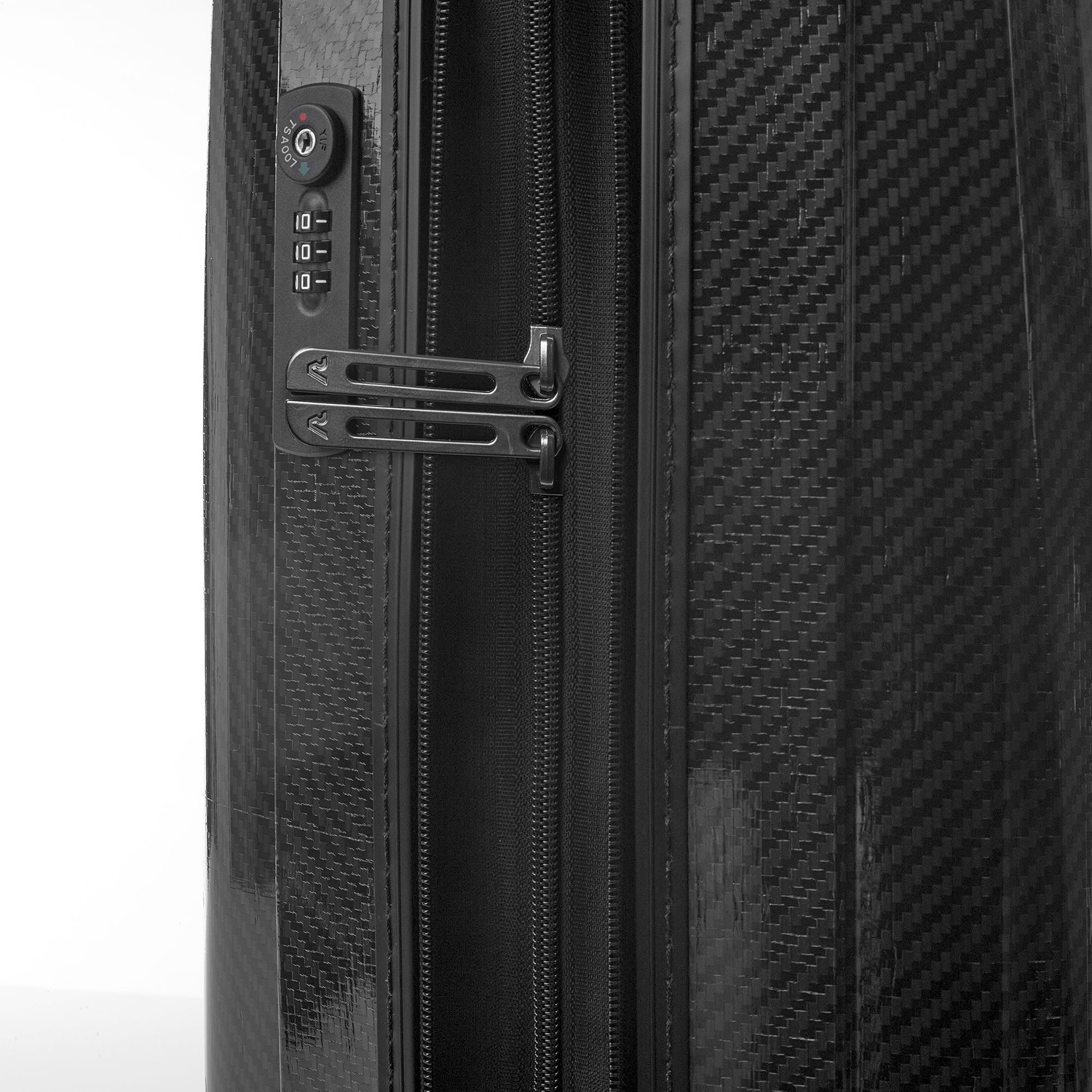 Serrure TSA et tirettes de la Roncato We Are Glam DLX 70 cm Noir/Graphite