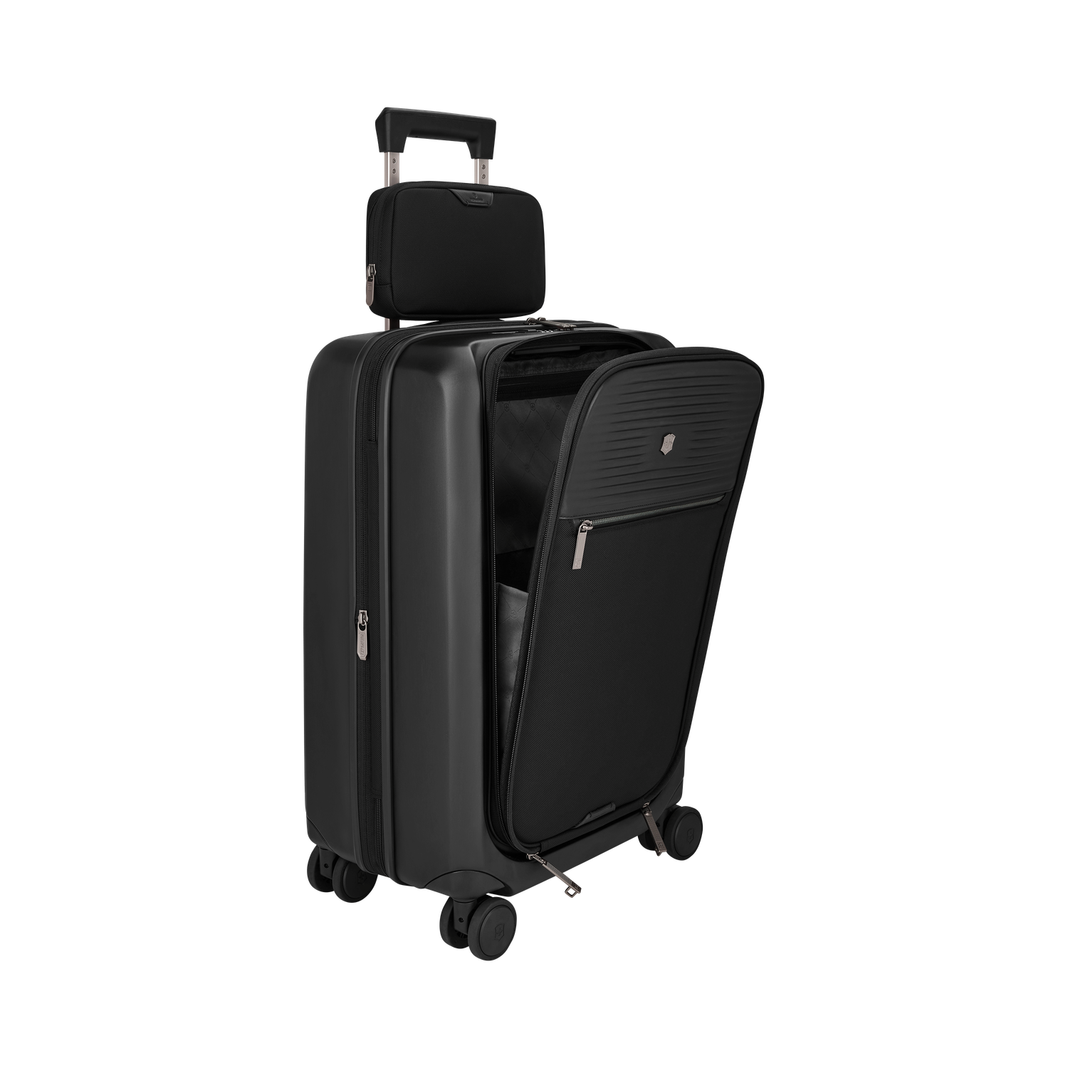 Valise cabine Global Victorinox Mythic avec poche avant ouverte