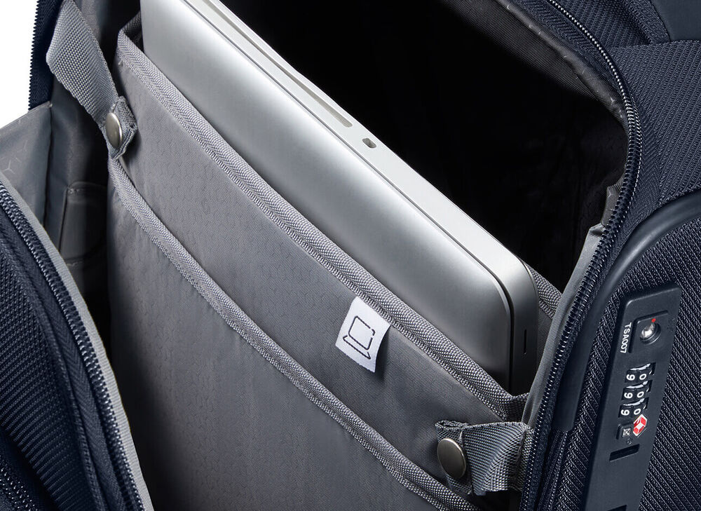 Compartiment informatique de la valise Samsonite Respark underseater